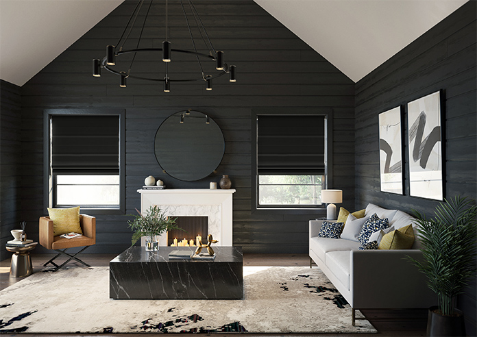 Vienna, Licorice - Twist&Fit Roman Blind - Image 8